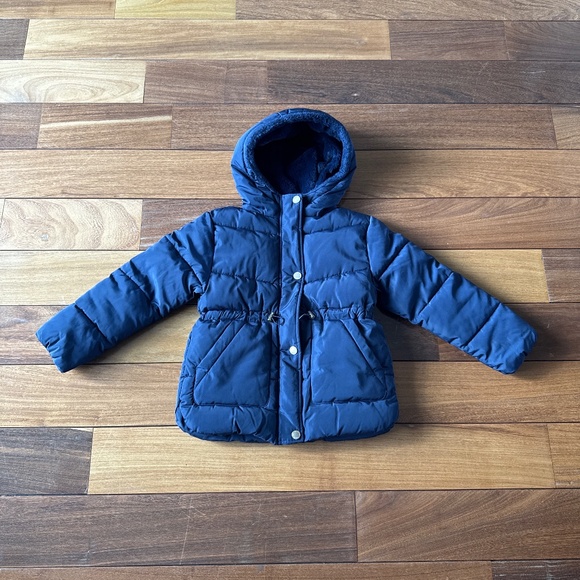 Zara winter coat girl size 8 - Picture 1 of 4